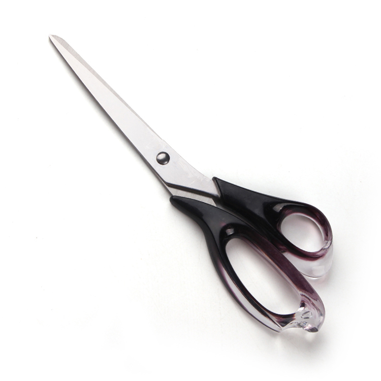Household Scissors Stainless Steel Professional Amber Handle Scissor For Office