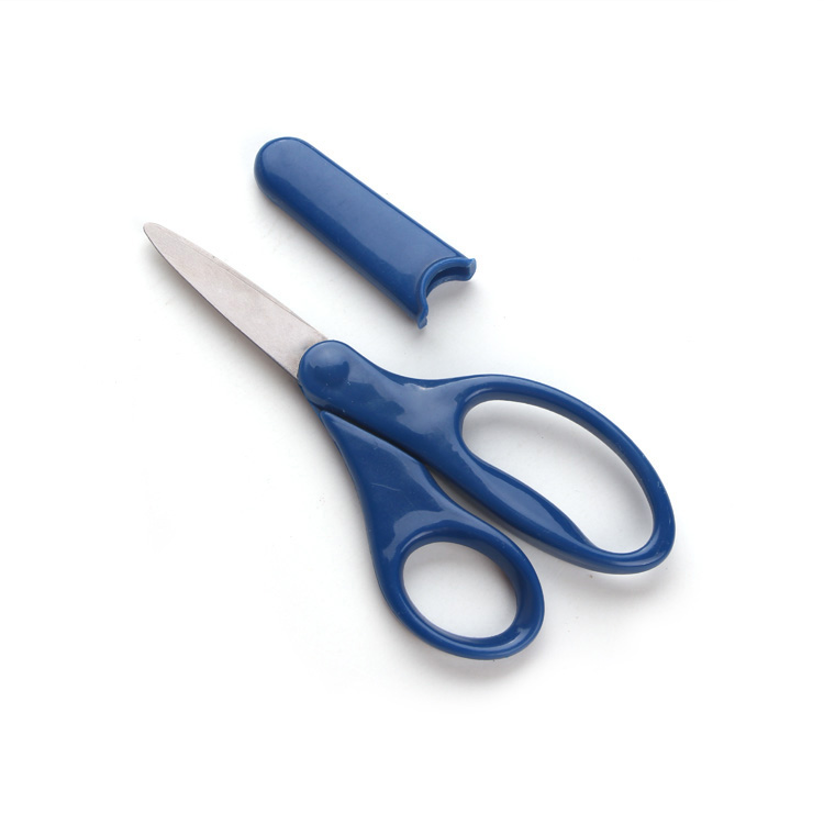 stainless steel safe kid scissors Stationary shears for cutting paper
