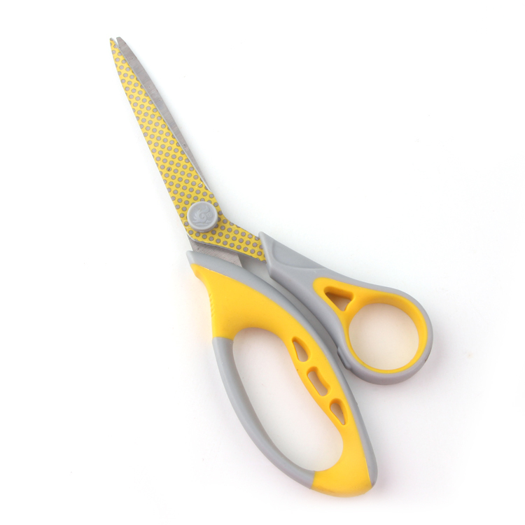 Good looking household kitchen scissors stainless steel Professional Scissors with Rubber Handle