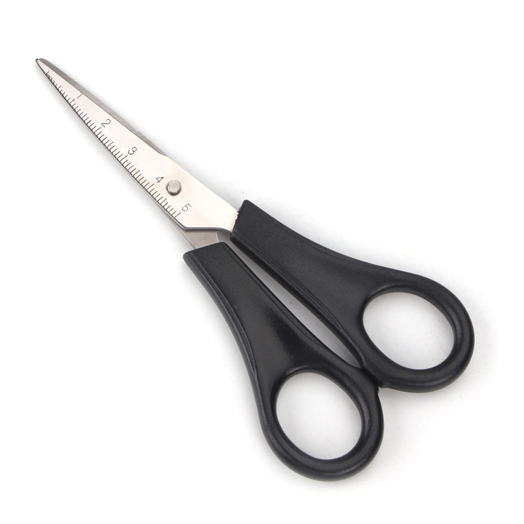 Cheap safety blade student 5" classic stainless steel blunt tip scissors for cheaphild