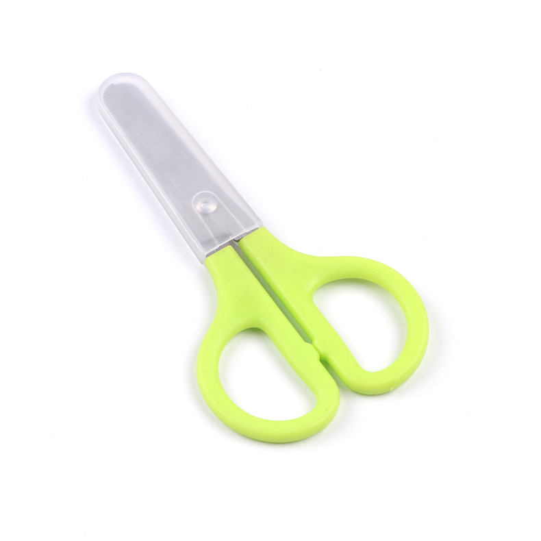 High quality stainless steel scissors for sharp cutting paper office safety student kids Children Scissors stationery scissors