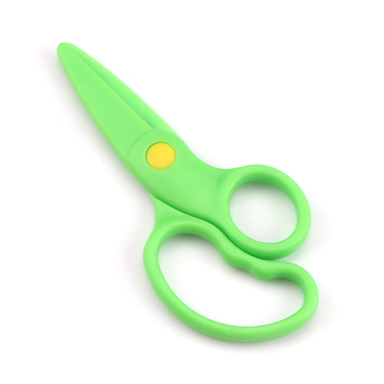 幼儿练习剪刀 全塑料安全剪刀