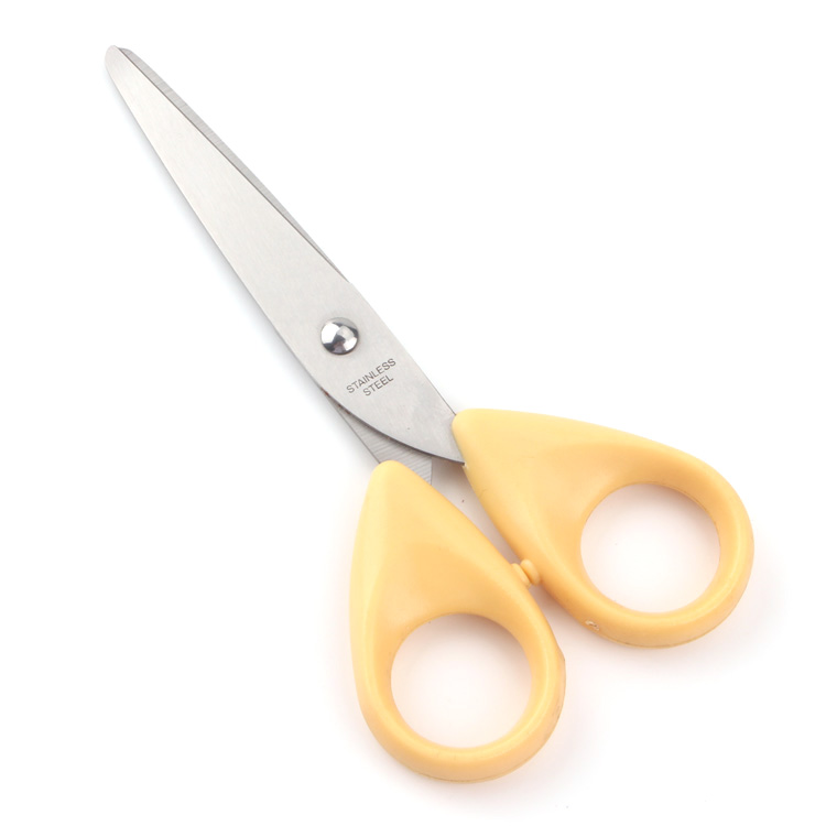 Wholesale Hand Craft Plastic Handle Stainless Steel School Office Scissor