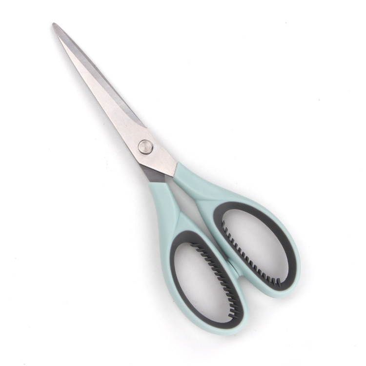 7.75寸防滑办公文具剪刀 橡胶舒适手柄