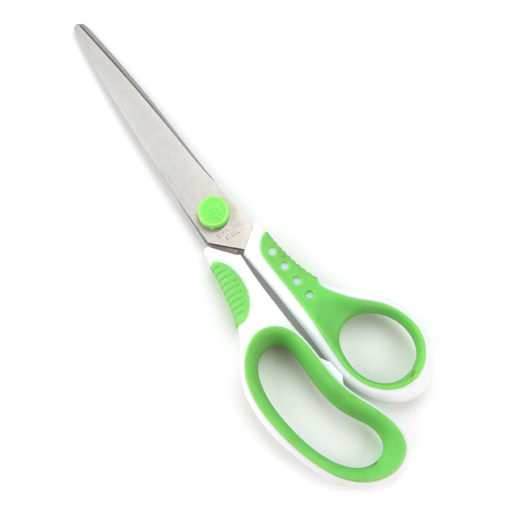 Promotional cheap price PP TPR handle safety school student stationery hand tools office scissors