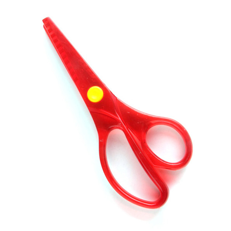 Preschool Training Scissors,Children Safety Scissors Plastic Anti-Pinch Safety Art Craft Scissors