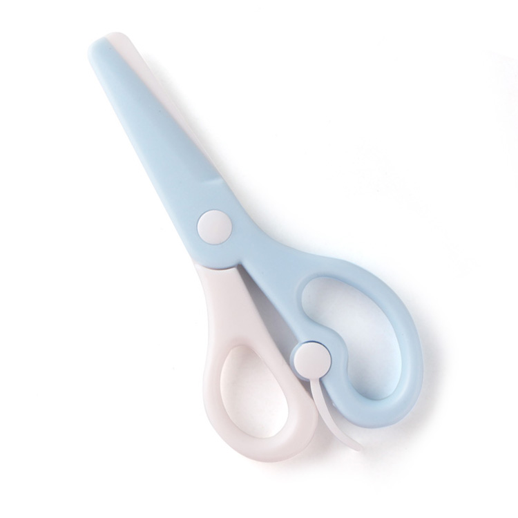 Plastic Crafting Office Small Scissors Stationery Art Craft Paper-Cut Scissors