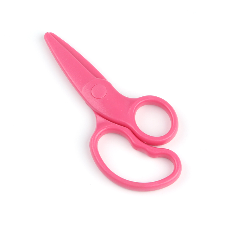 Safety Prevent Hand Injury DIY Photo Plastic Stationery Child Scissor