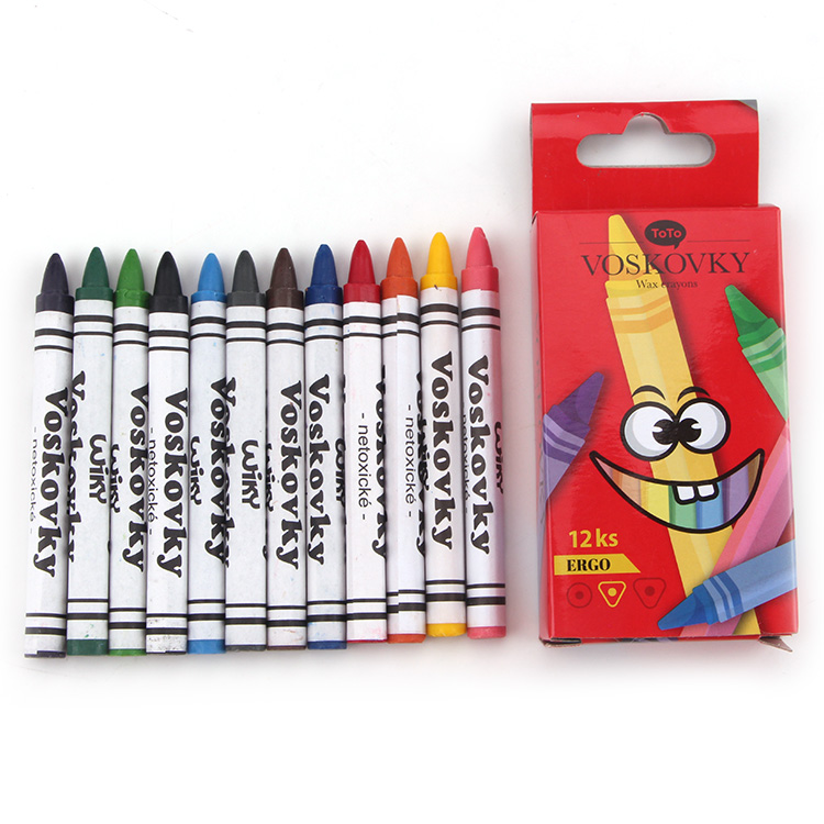 12-color multi-functional waterproof stone marking industrial crayon single color bulk non-fading wood marking crayon