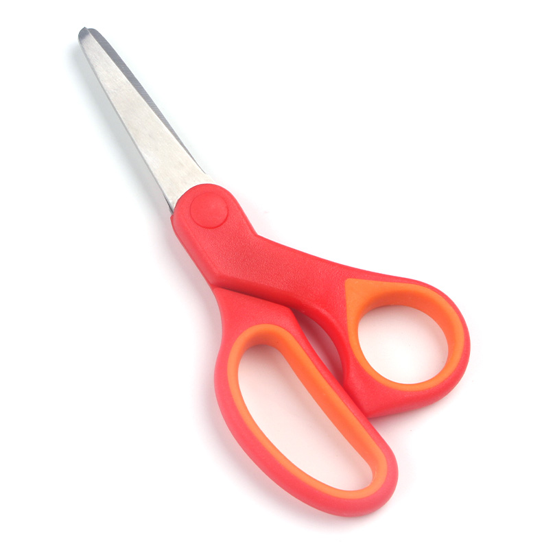 Safety School Multi-purpose Cutting Scissors Assorted Colors Soft Touch Blunt Tip Kid Scissors