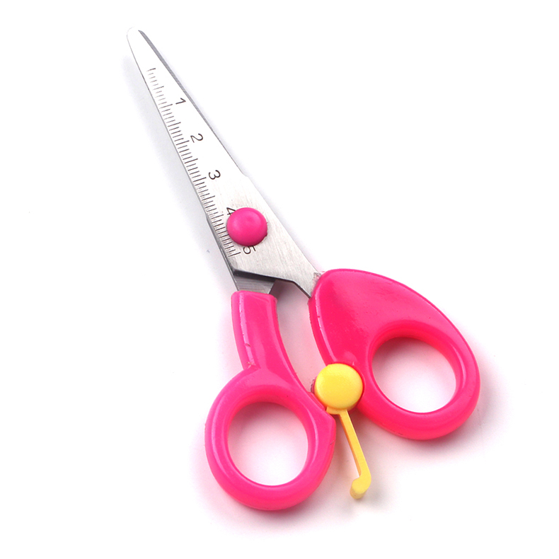 Children Scissors Pre-School Training Scissors Kids Safety Stainless Steel Children Scissors