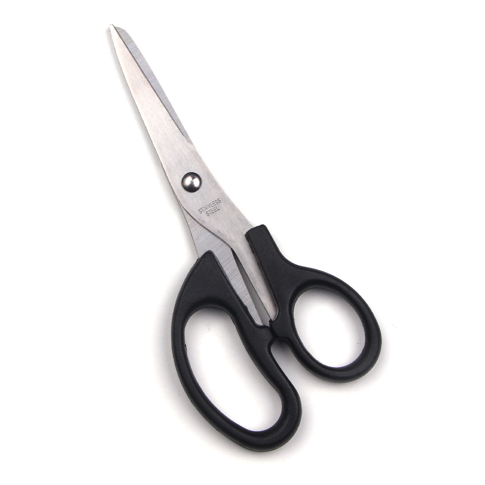 Office stationery scissors Strong sharp Cut hard paper medium stainless steel scissors ABS handle