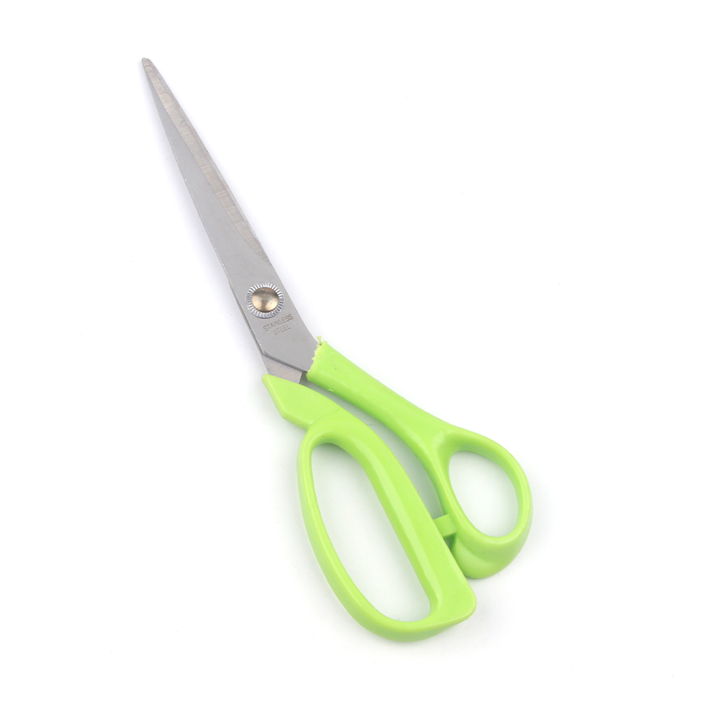 Stainless Steel Tailor Scissors School Paper Cutting Student Fabric Scissors All-Purpose Straight Office Craft Scissors