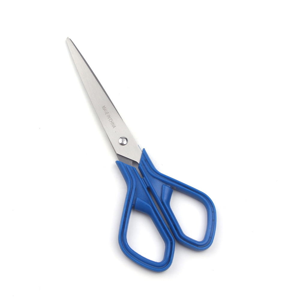 Factory Price Plastic Handle Office Scissors 8" Multipurpose Left Hand Household Scissors for Office Home School
