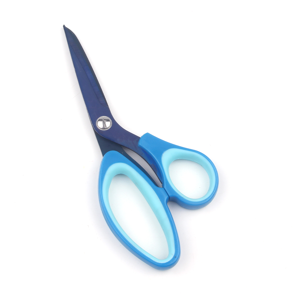 Best-selling Scissors  Titanium Coated Blades Crafting Scissors Ideal for Daily Use in Schools Offices and Homes