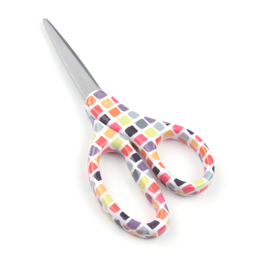 Student artist scissors Stainless steel children's scissors Home office paper-cutting scissors
