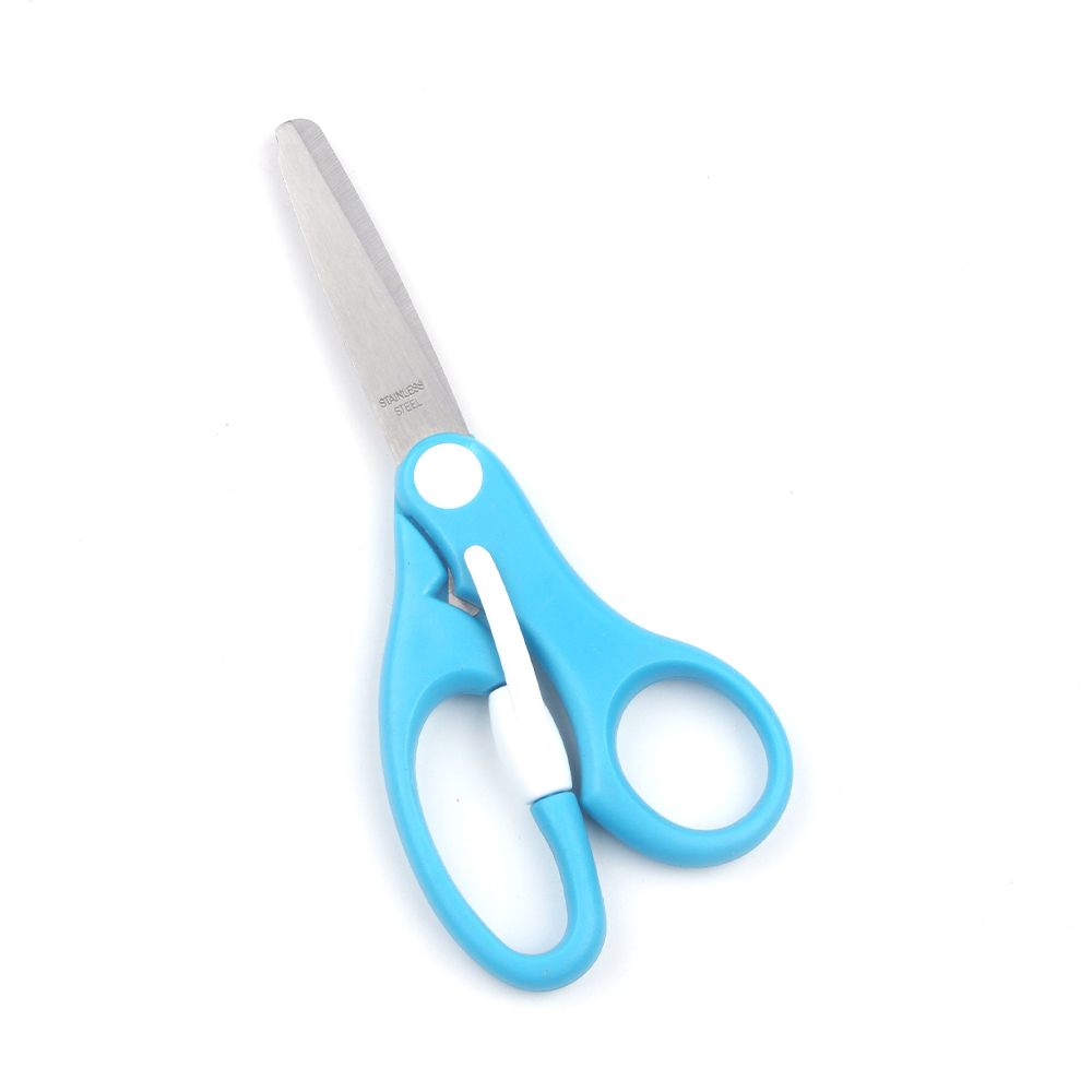 Children's Scissors Colorful Labor-saving Children's Safety Scissors for Paper-cutting School Stationery