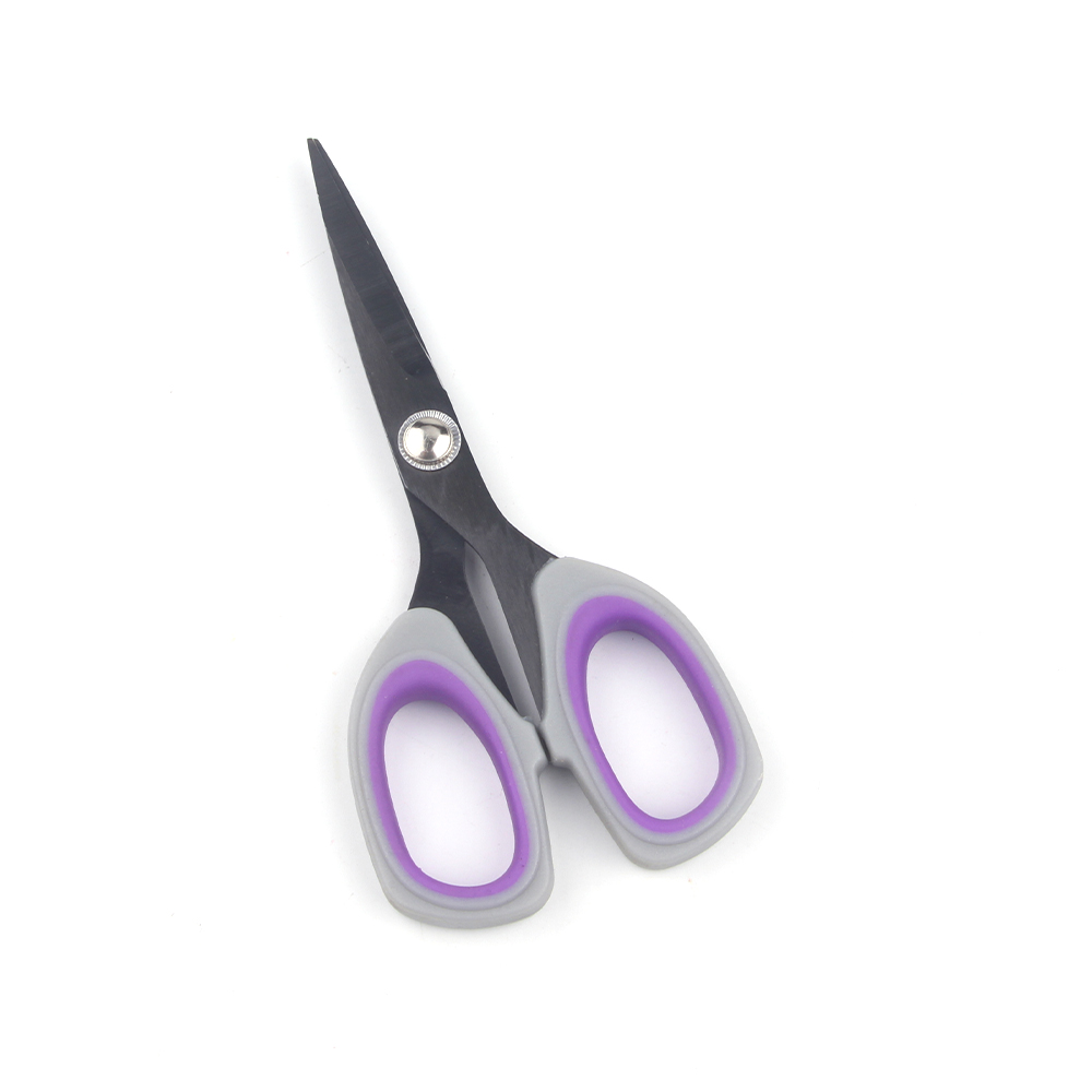 Titanium Non-Stick Scissors Professional Stainless Steel Comfort Grip, All-Purpose, Straight Office Craft Scissors DIY