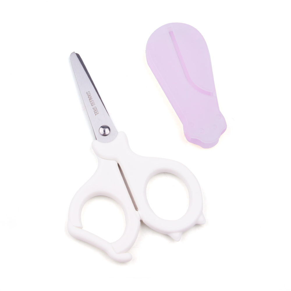 马卡龙可爱学生剪创意套筒剪小学DIY手工剪保护套卡通剪