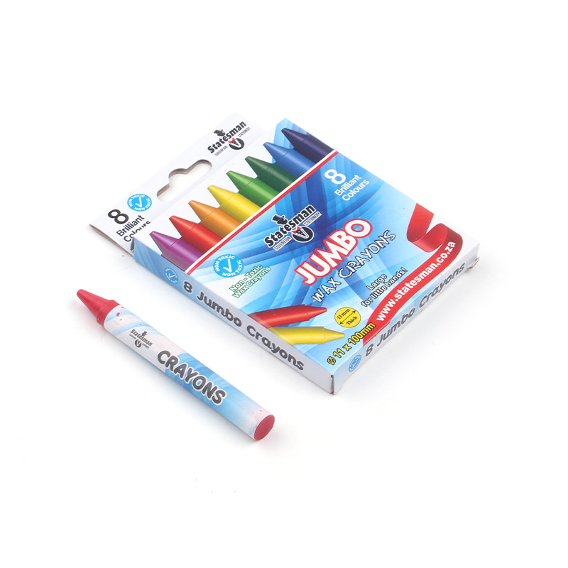 圆型卡通油画棒可水洗多色儿童绘画笔 儿童蜡笔文具