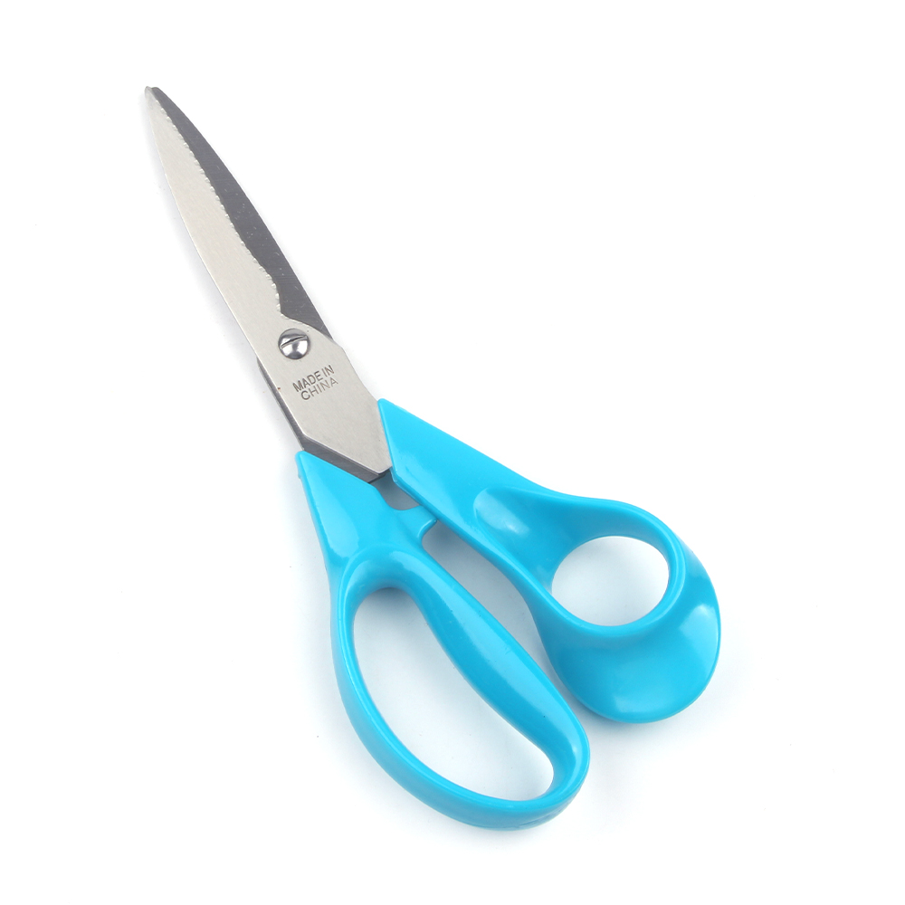 High Quality Durable Multifunctional Household Stainless Steel Office Scissors Powerful Scissors With Plastic Handle