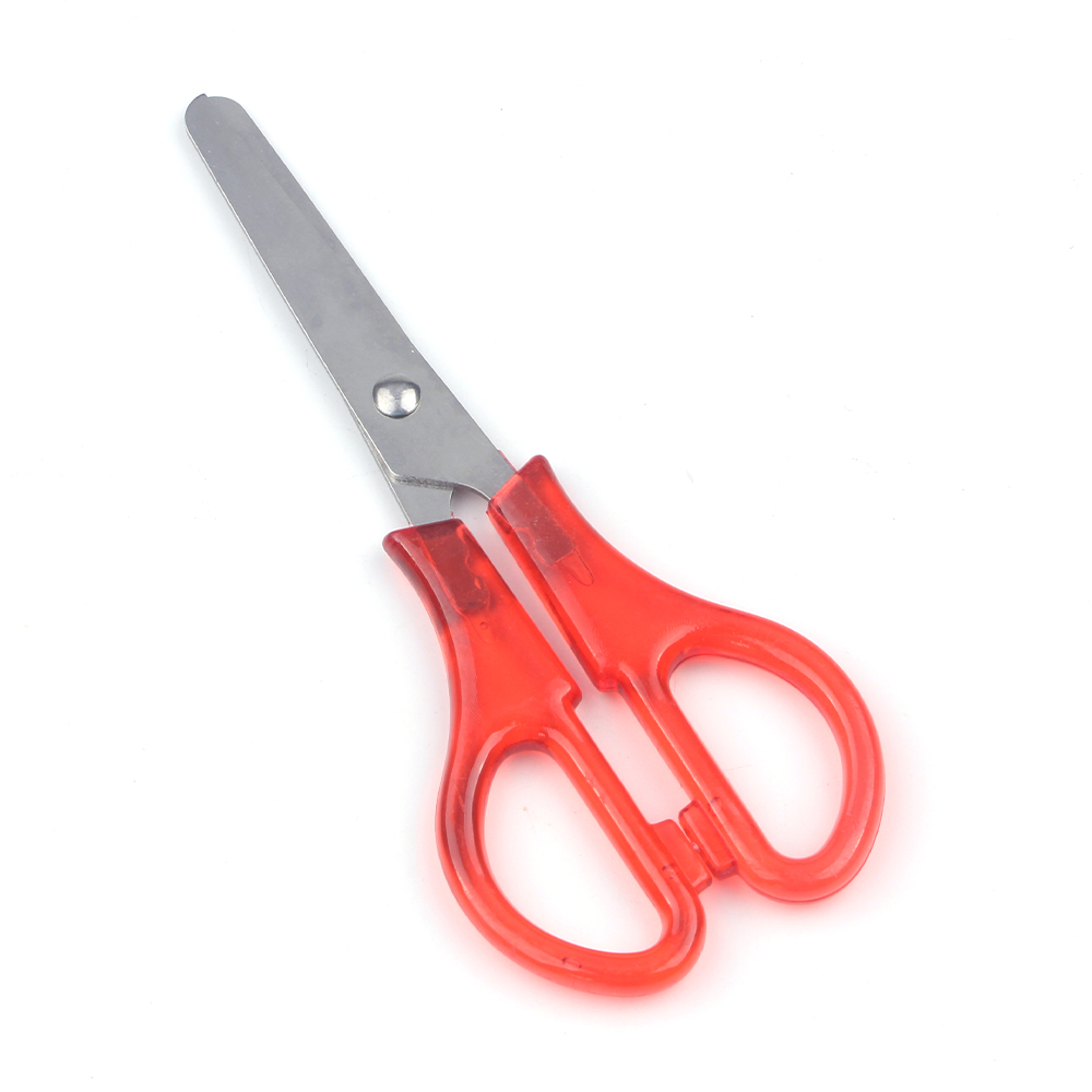 Cheap Scissors for Cutting Paper for Children Safety Stationary Student Babies Kids Children Scissors Stationery Scissors