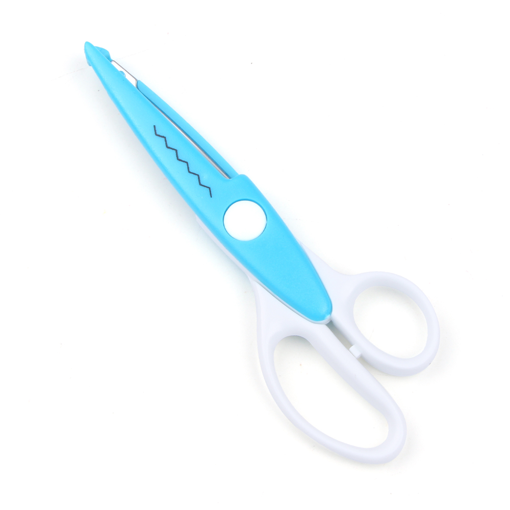 Handmade Wavy Photo Album Edge Decorative Pattern Set of 6 Lace Cut with Toothed Scissors-Garden Tool