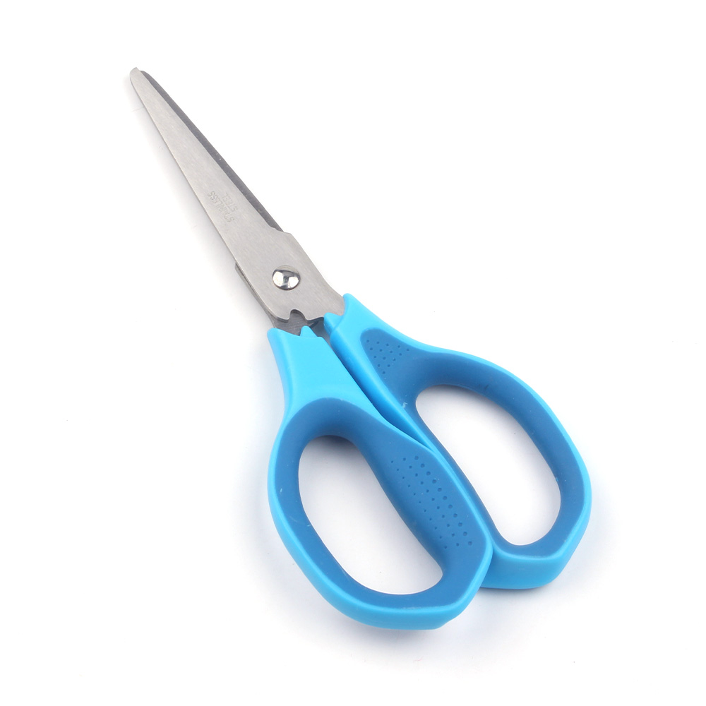 Multi-purpose office scissors students handmade paper-cutting artist scissors stationery scissors ribbon steel wire household scissors