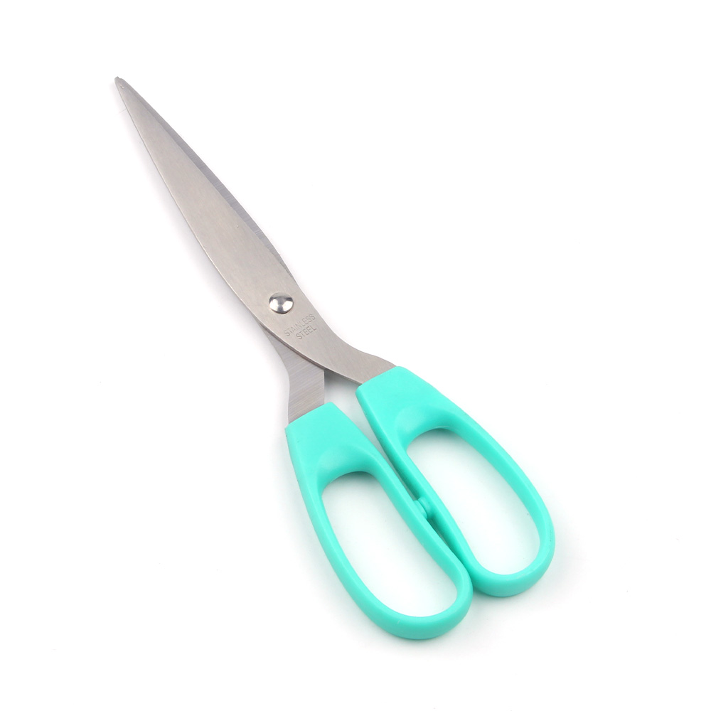 Factory Price Plastic Handle Office Scissors 8" Multipurpose Left Hand Household Scissors for Office Home School