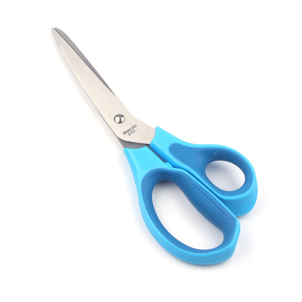 不锈钢办公剪刀 210mm裁缝剪刀 多用途文具剪刀