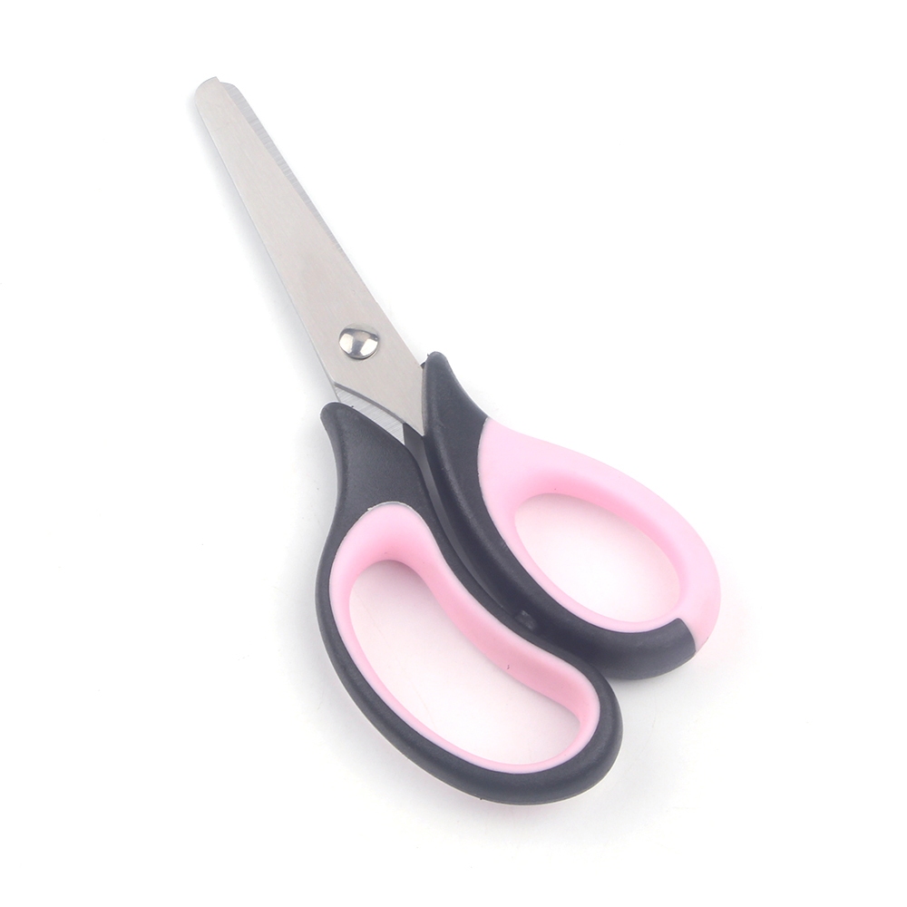 5" Small School Student Blunt Kids Craft Scissors Comfort Grip for Children Cutting Paper