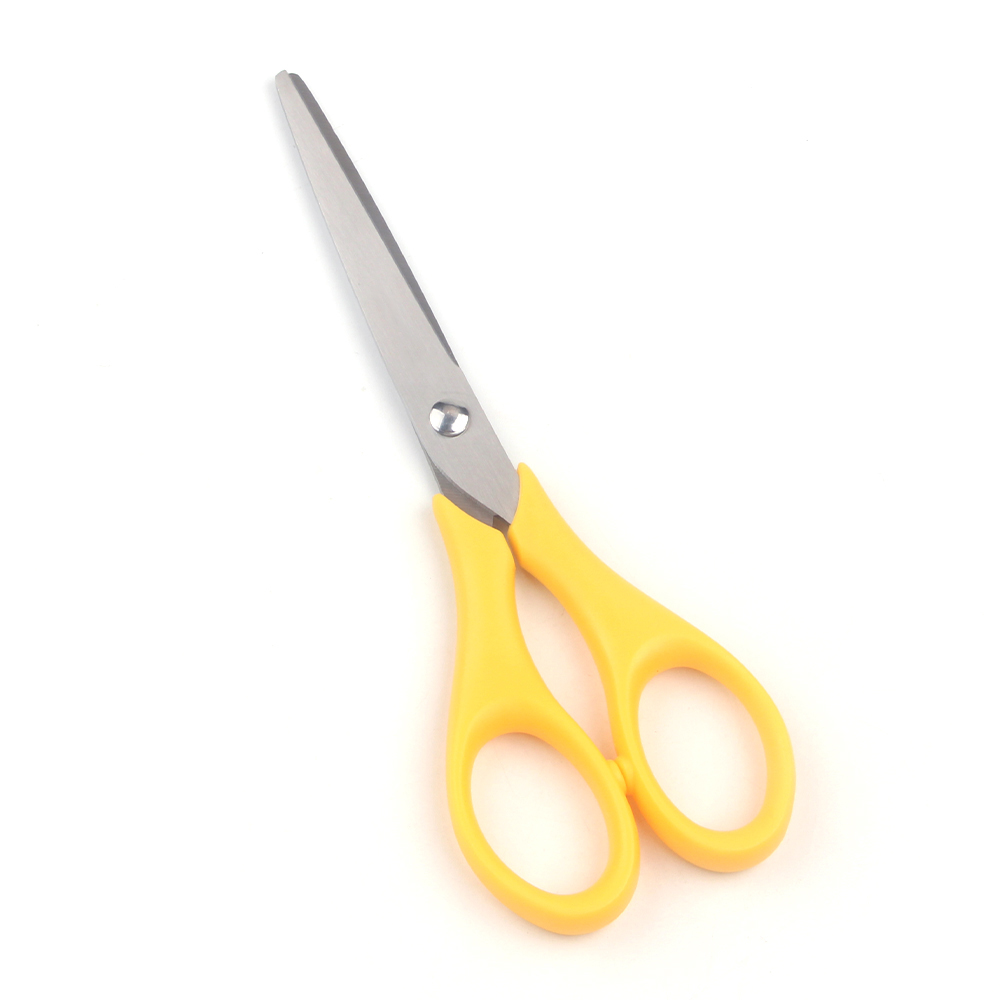 Multipurpose Student Scissor and Kitchen Scissor with Red Plastic Handle Tailor Scissors Chinese High Quality Customized