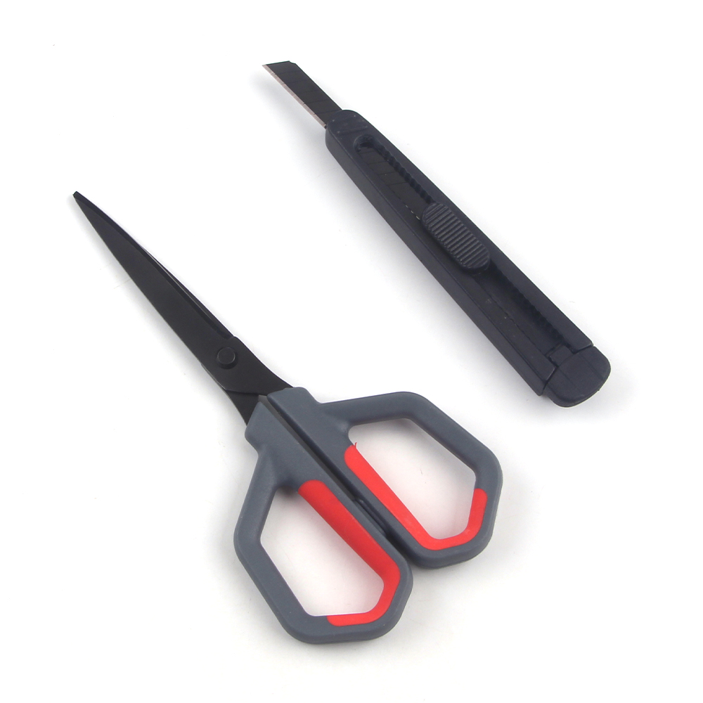 Cutting Safe Multipurpose Scissors Stainless Art Knife for Office School Supplies Craft Sewing Sharp Art Knife