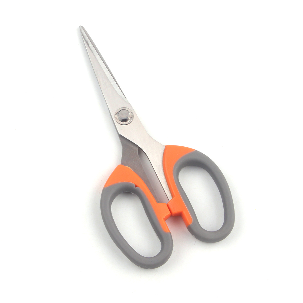 Heavy-Duty Multifunction Student & Office Scissors with Industrial Grade PP&TPR Handle