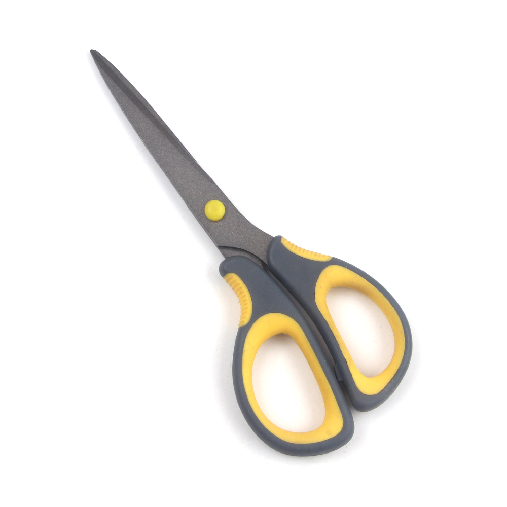 Black-edge scissors - stainless steel non-stick glue - hand-made scissors