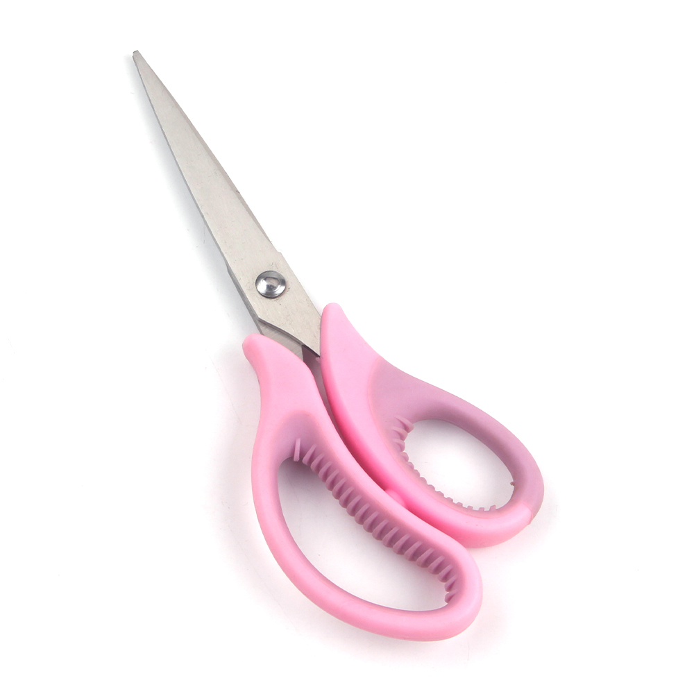 OEM Multicolored Fabric Tailor Scissors Stainless Steel Sharp Blades Clothes